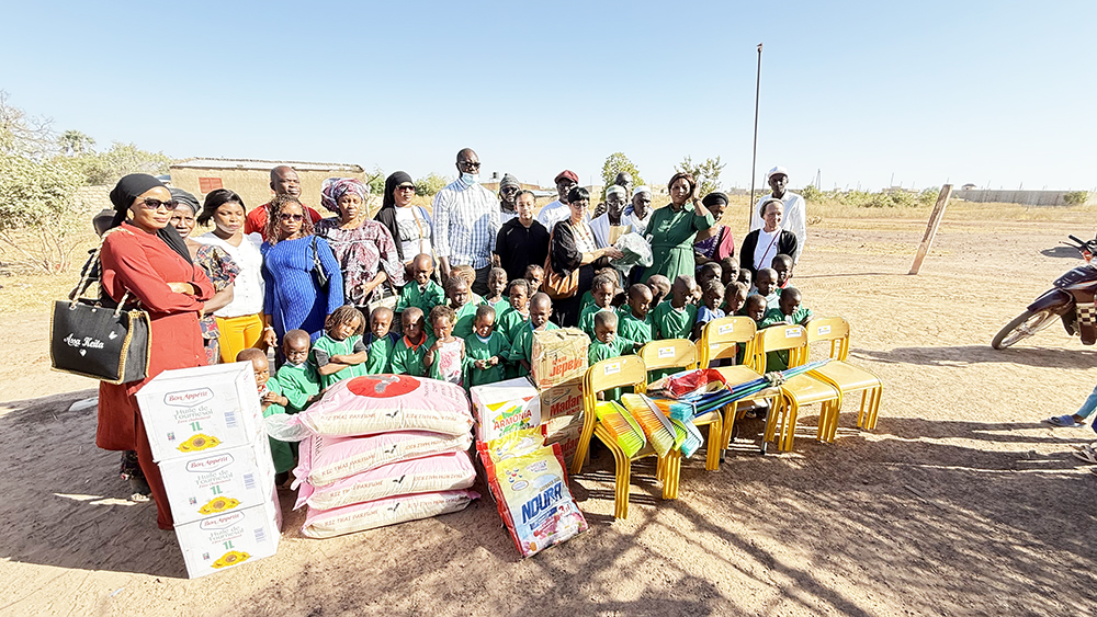 Distribution des dons